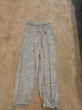 Cozy ( Genie) Drawstring Lounge Pants in Heather Gray